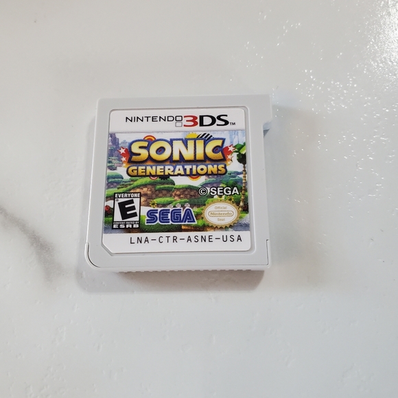 Sonic Generations Nintendo 3DS Video Game SEGA *TESTED* - Picture 5 of 8